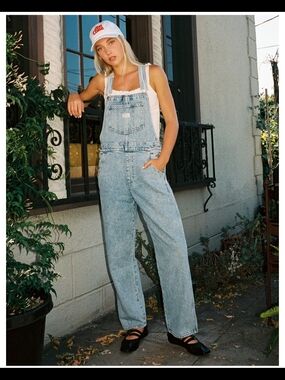 Levi's Women's Overalls Vintage Inspired Straight Leg Sz S 2024